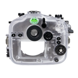 Custodia per fotocamera subacquea Fujifilm X-H2/X-H2S 40M/130FT con porta dome da 6". XF 18-55mm