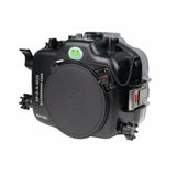 Fujifilm X-H2/X-H2S 40M/130FT Underwater camera housing with glass Flat Short Port. XF 16mm