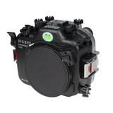 Fujifilm X-T5 40M/130FT Underwater camera housing with 6" Glass Dome Port. XF 18-55mm