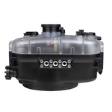 Custodia per fotocamera subacquea Fujifilm X-T5 40M/130FT con porta Glass Dry Dome da 8". XF 18-55mm