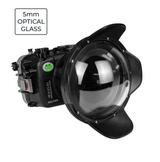 Sony ZV-E1 40M/130FT Underwater camera housing with 6" Glass Dome port V.1.