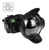 Sony ZV-E1 40M/130FT Underwater camera housing with 6" Optical Glass Dome port V.2