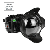 Sony ZV-E1 40M/130FT Underwater camera housing with 6" Optical Glass Dome port V.10