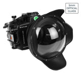 SeaFrogs X-S20 40 meters Waterproof camera housing with Glass 6" Dome Port for XF 18-55mm