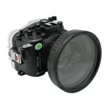 SeaFrogs Underwater camera housing for Canon EOS R5 with 6" Short Flat Port