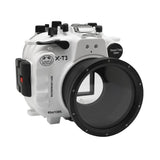 Kit custodia per fotocamera subacquea Fujifilm X-T3 40M/130FT FP.1 (Bianco)