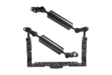 Salted Line Adjustable Full Aluminium tray with arms and clamps bundle