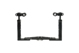 Salted Line Adjustable Full Aluminium Tray with two 1" Ball Clamps Bundle.