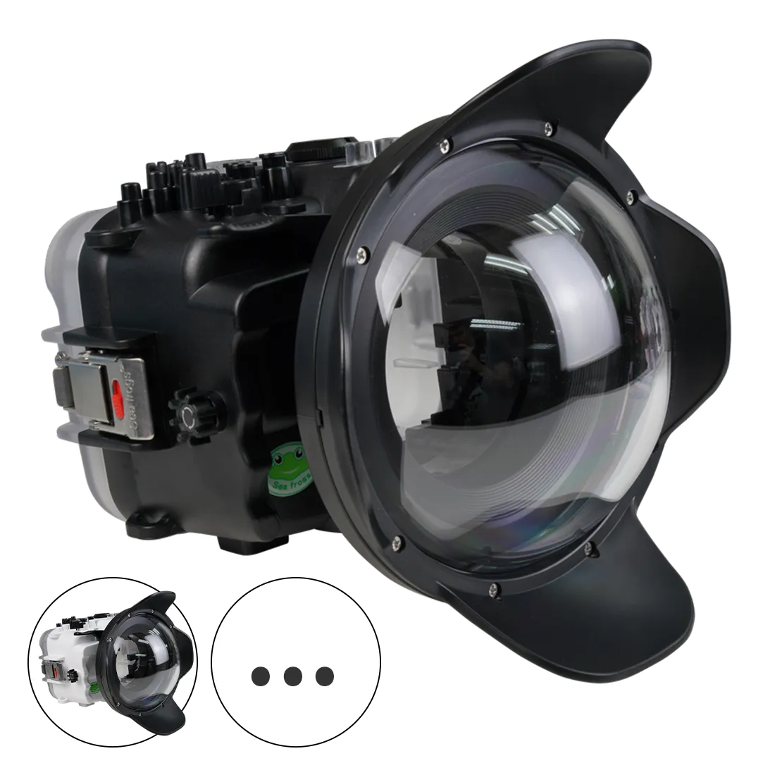 Seafrogs Underwater Housing For Sony Alpha Fx3 I Fx30 [40M/130Ft