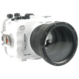 Salted Line Sea Frogs Underwater Camera Housing for Sony A6500/A6400/A6300/A6100/A6000 with 4'' Glass Flat Port