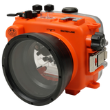 Salted Line Gen 4 Underwater Camera Housing for Sony A6500/ A6400/ A6300/ A6100/ A6000 with 4'' Glass Flat Port