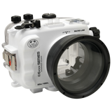Salted Line Sea Frogs Underwater Camera Housing for Sony A6500/A6400/A6300/A6100/A6000 with 4'' Glass Flat Port