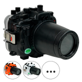 Salted Line Underwater Camera Housing for Sony A7III/A7RIII with 67mm Thread Glass Flat Port