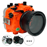 Salted Line Underwater Camera Housing for Sony A7III/A7RIII with 4'' Glass Flat Port