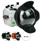 Salted Line Underwater Camera Housing for Sony A7IV with V10 Dome Port