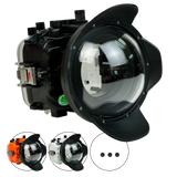 Salted Line Underwater Camera Housing for Sony A7IV with V1 Dome Port