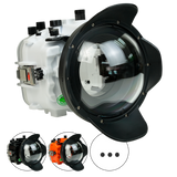 Salted Line Underwater Camera Housing for Sony A7IV with V1 Dome Port