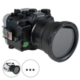 Salted Line Underwater Camera Housing for Sony FX3/FX30 with HDMI Support with 4'' Glass Flat Port