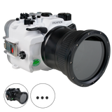 Salted Line Underwater Camera Housing for Sony FX3/FX30 with HDMI Support with 4'' Glass Flat Port