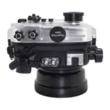 Salted Line underwater housing black top view Sea Frogs