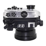 Salted Line underwater housing black top view Sea Frogs