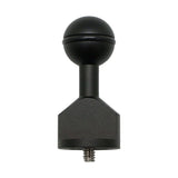 Male 1/4"-20 to 1" Ball adapter Size: 2.5"/6.9cm - A6XXX SALTED LINE