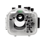Sony A9 PRO V.3 40M/130FT Carcasa de cámara subacuática (solo cuerpo). Blanco