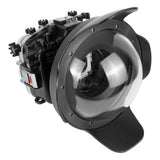Custodia per fotocamera subacquea Fujifilm X-T5 40M/130FT con porta Dry Dome da 8". XF 18-55mm