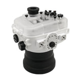 Sony A7 II NG V.2 Series UW camera housing with 6" Dome port (Including Standard port) White - A6XXX SALTED LINE