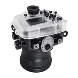 Sony A7 II NG V.2 Series UW camera housing with 6" Dome port (Including Standard port) Black - A6XXX SALTED LINE
