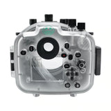 Custodia per fotocamera subacquea Sony A7R IV PRO 40M/130FT senza porta.Nero