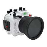 Kit de carcasa para cámara Sony A9 II UW con puerto domo de 6" V.7 (incluido el puerto estándar)