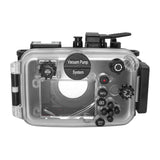Olympus TG-6 60m/195ft SeaFrogs Underwater Camera Housing (Black) - A6XXX SALTED LINE