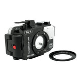 Olympus TG-6 60m/195ft SeaFrogs Underwater Camera Housing (Black) - A6XXX SALTED LINE