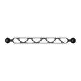 Braço esférico duplo de 1 polegada/12"/30,5 cm