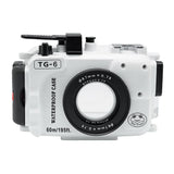 Olympus TG-6 60m/195ft Underwater camera housing. Salted Line underwater housings for SONY a6xxx