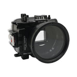 Underwater housing for Sony RX1xx with 6 inch Optical Glass Dry Dome Port - black
