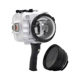 SeaFrogs UW housing for Sony A6xxx series Salted Line with pistol grip & 4" Dry Dome Port (White) - A6XXX SALTED LINE