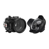 Underwater housing for Sony RX1xx with 6 inch Dry Dome Port - black