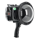 Sony A6600 SeaFrogs 40M/130FT UW housing with Surf dry dome port and pistol grip