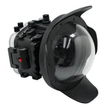 Kit de carcasa para cámara Sony A1 UW con puerto domo de 8" V.8 (sin puerto estándar). Negro