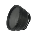 Porta piatta standard per custodie per acqua salata per serie di telecamere Sony A6xxx / RX1xx