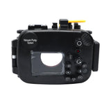 Olympus TG-5 60m/195ft SeaFrogs Underwater Camera Housing (Black) - A6XXX SALTED LINE