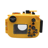 Olympus TG-5 60m/195ft SeaFrogs Underwater Camera Housing (Yellow) - A6XXX SALTED LINE