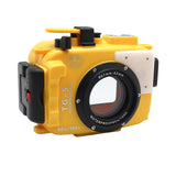 Olympus TG-5 60m/195ft SeaFrogs Underwater Camera Housing (Yellow) - A6XXX SALTED LINE