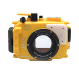 Olympus TG-5 60m/195ft SeaFrogs Underwater Camera Housing (Yellow) - A6XXX SALTED LINE