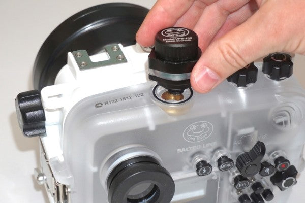 Vacuum Pump System tutorial for the Seafrogs Salted Line underwater housings