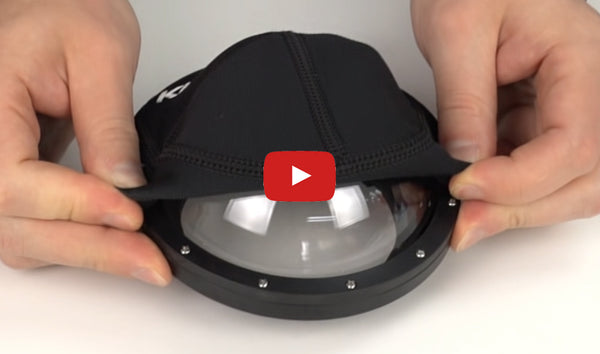 HOW TO put neoprene cover on the ports