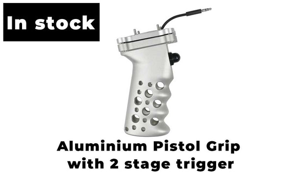 Enhance Your Shooting Experience with the Aluminum Pistol Grip with 2-Stage Trigger - Now Available for Purchase!