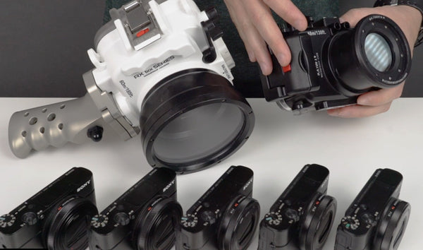 When size does matter! Sony Cyber shot RX100 camera series and Salted Line camera housing
